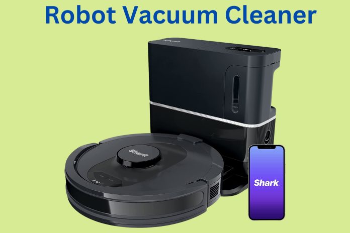 Shark AV2501S robot vacuum with Matrix Clean technology, HEPA filter, and self-empty base