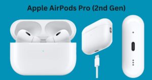 Discover the Apple AirPods Pro (2nd Gen): 2X more ANC, wireless freedom, USB-C charging, transparency mode, adaptive audio, and personalized spatial audio. Elevate your wireless audio experience today